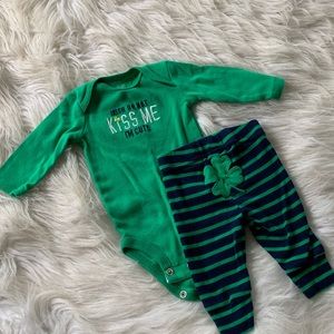 Newborn St. Patrick’s Day Outfit 🍀🌈